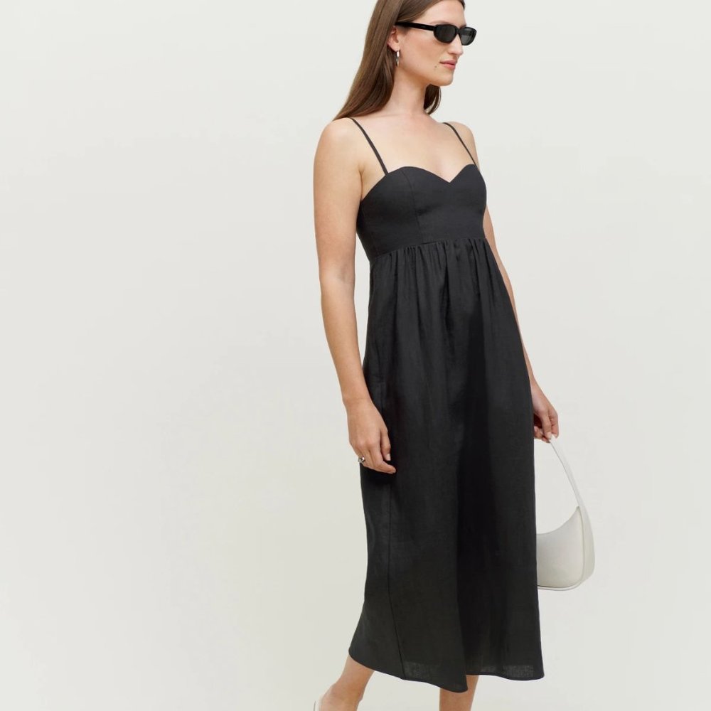 Reformation Odette Linen Dress